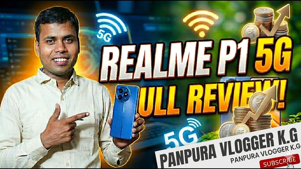 Realme P1 5G unboxing and review video/////.......