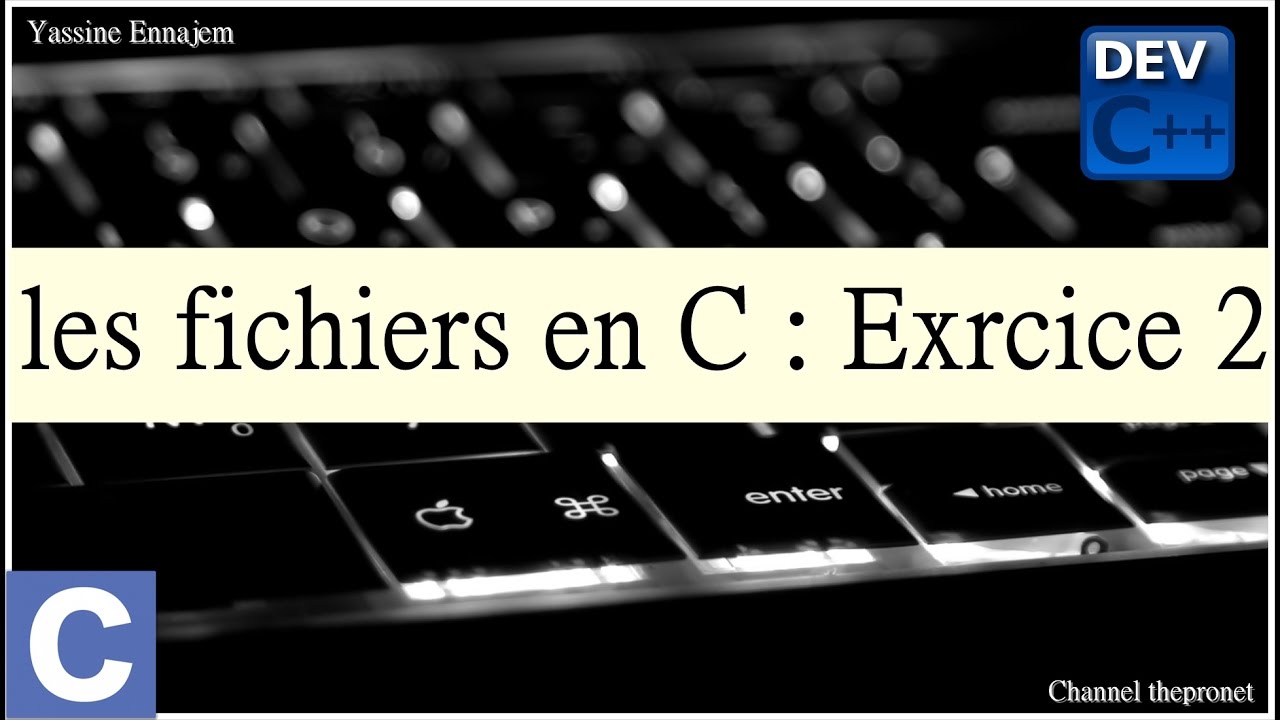 les fichiers en C : Exercice 2 ( créés sur HDD un fichier INFBIS.TXT qui est  la copie exacte)