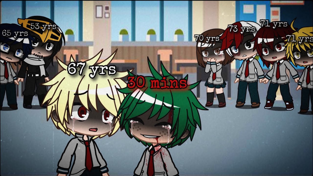 Time left to live... (BkDk) | Meme | Bakudeku |BNHA | MHA | Gacha Club Skit