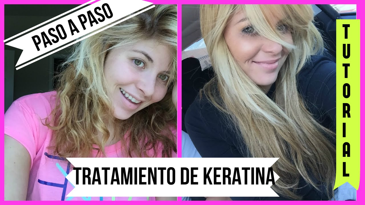 COMO HACER EL TRATAMIENTO DE KERATINA EN CASA | TUTORIAL: PASO A PASO