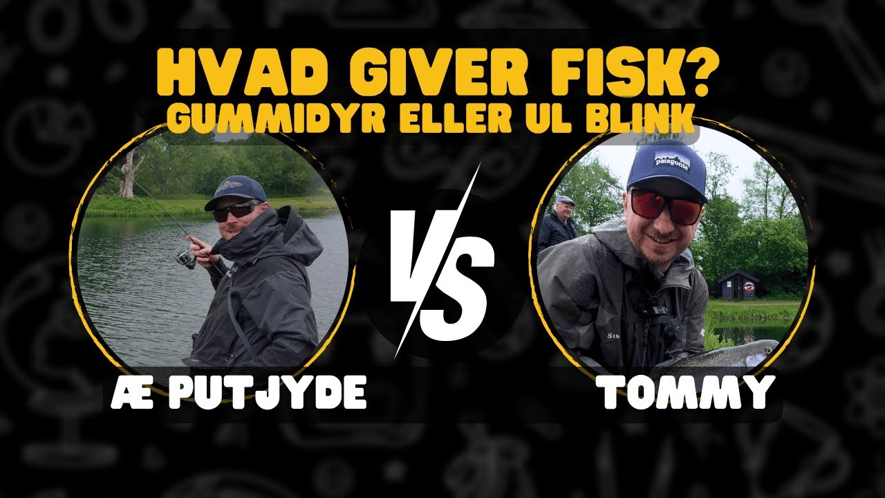 Gummi vs Blink i Medestedet Put and Take ! Æ Putjyde sendte en udfordring, hvad fanger fisk?