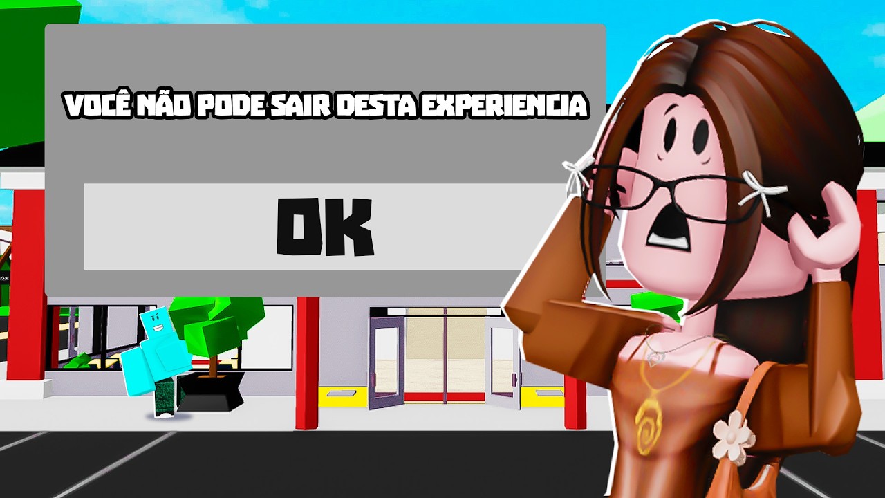 Tranquei minha irmã no ROBLOX!!