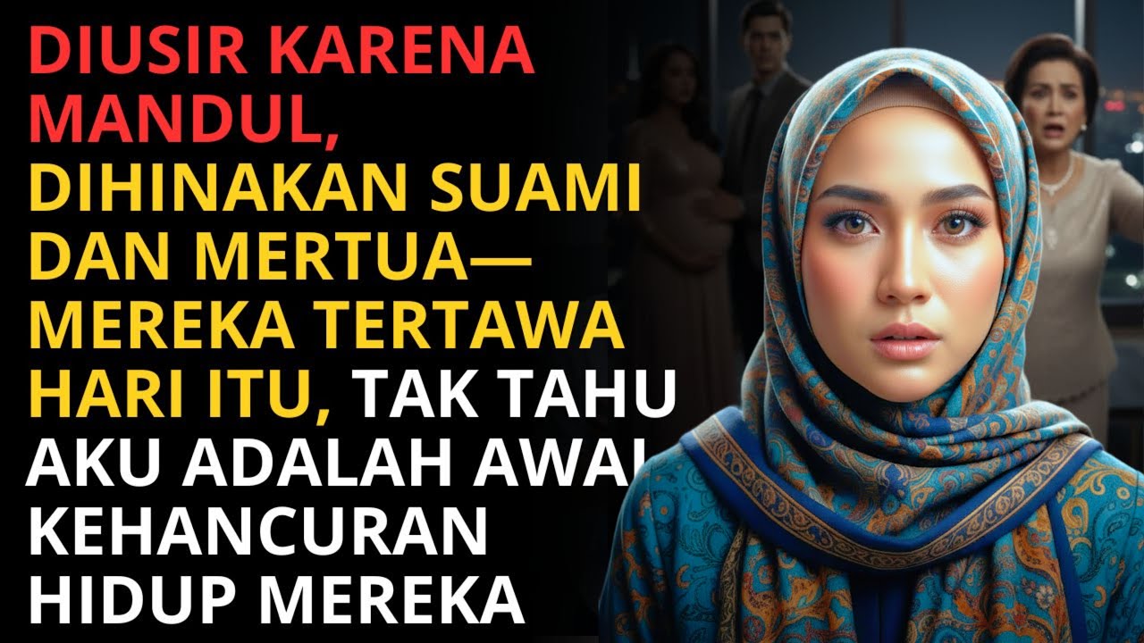 DIBUANG KARENA MANDUL DAN DILUDAHI MERTUA, SIAPA SANGKA 5 TAHUN KEMUDIAN MANTAN SUAMIKU MENJADI...