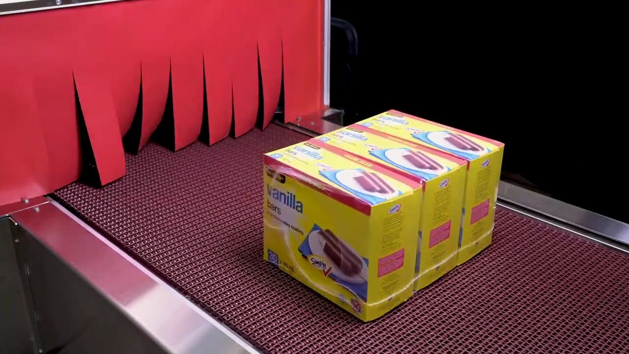 Shrink Wrapper for Multipacks of Ice Cream Bars