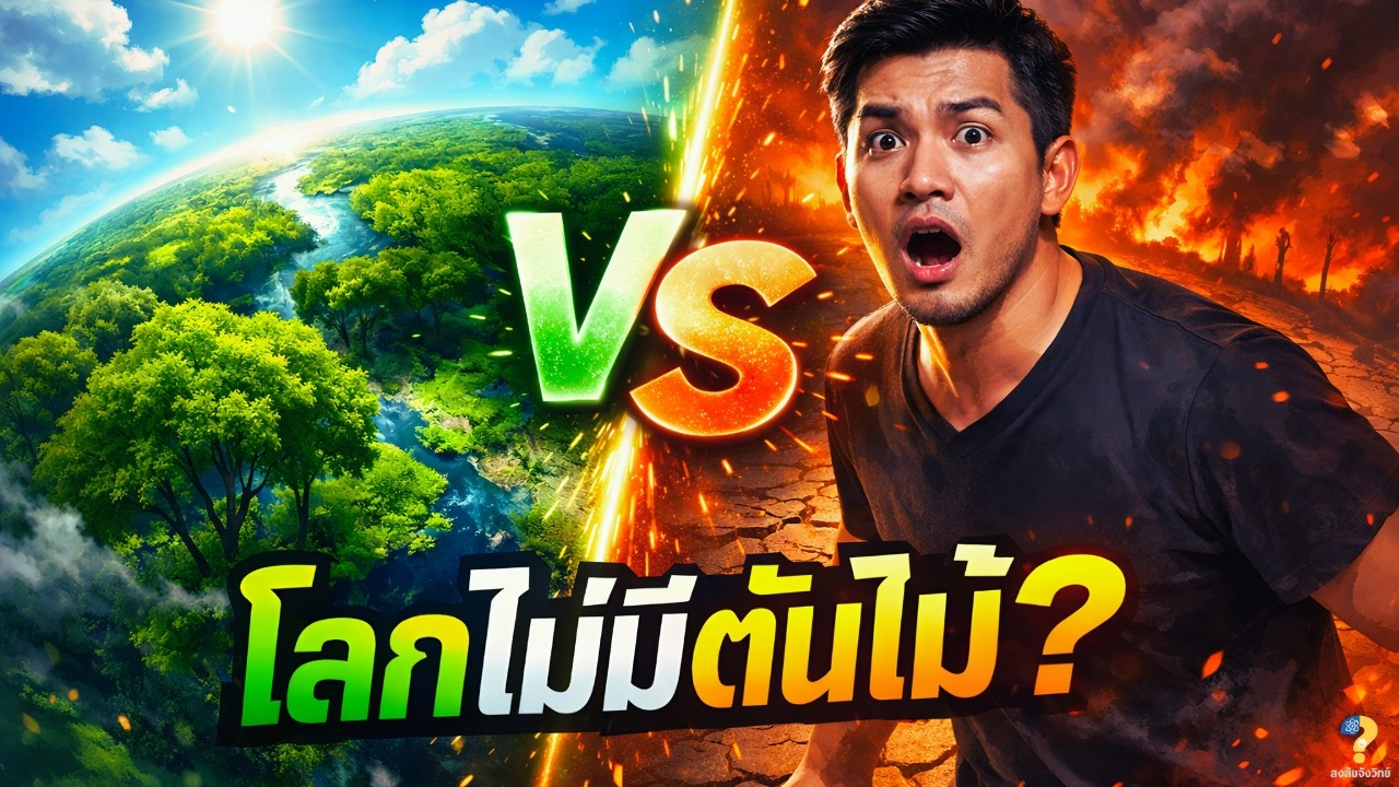 🌳 ถ้าไม่มีต้นไม้ โลกจะเป็นยังไง? | เมื่อป่าหายไป มนุษย์จะอยู่ได้ไหม | สงสัยจังวิทย์ Vol.26