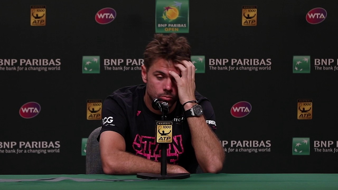 BNP Paribas Open 2017: Stan Wawrinka Final Press Conference