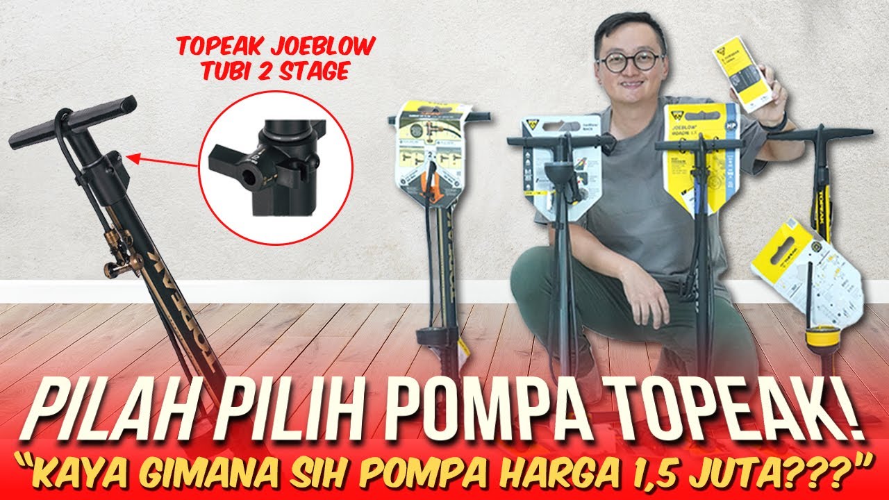 Pilah pilih pompa Topeak! “Kaya gimana sih pompa harga 1,5 Juta???”