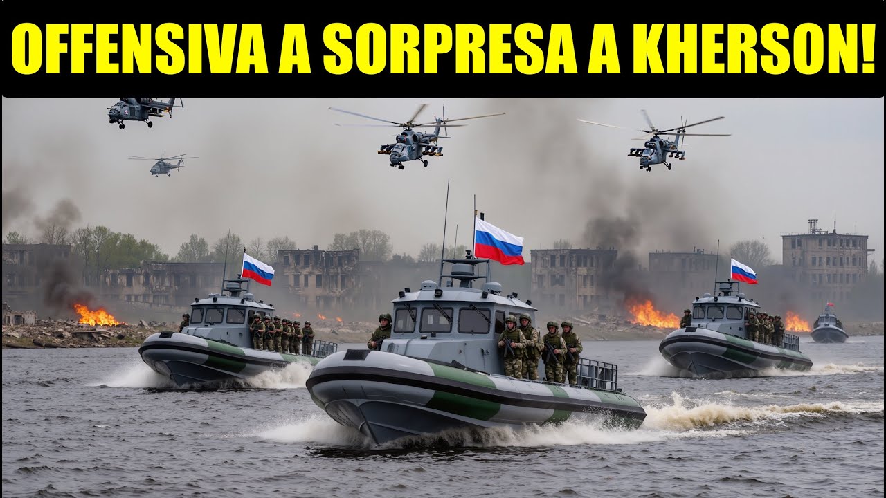 Offensiva russa a sorpresa a Cherson: l&rsquo;Ucraina &egrave; stata colta di sorpresa?