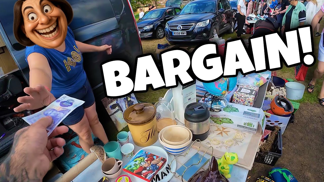 She Only Wanted £20 For It! Scorching Car Boot Sale