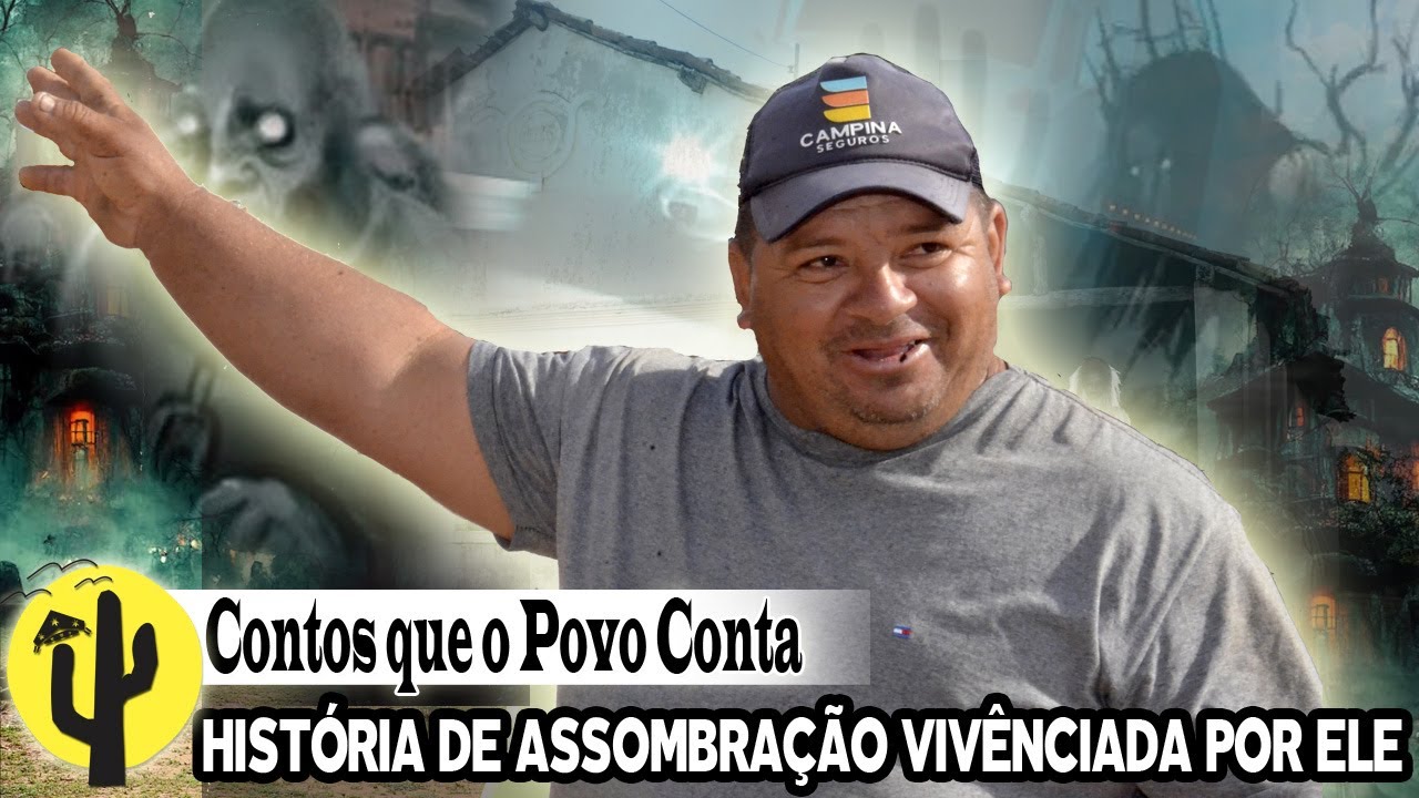 [SÉRIE FOLCLORE] O Fantasma da Cavoeira, História de Assombração contada por Naldo Vida no Cariri 🌵