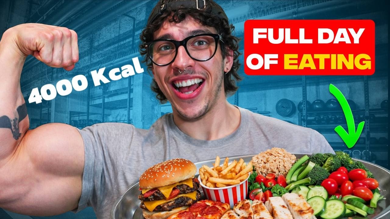 Diventare GROSSI e DEFINITI a 4000kcal? - Full day of eating