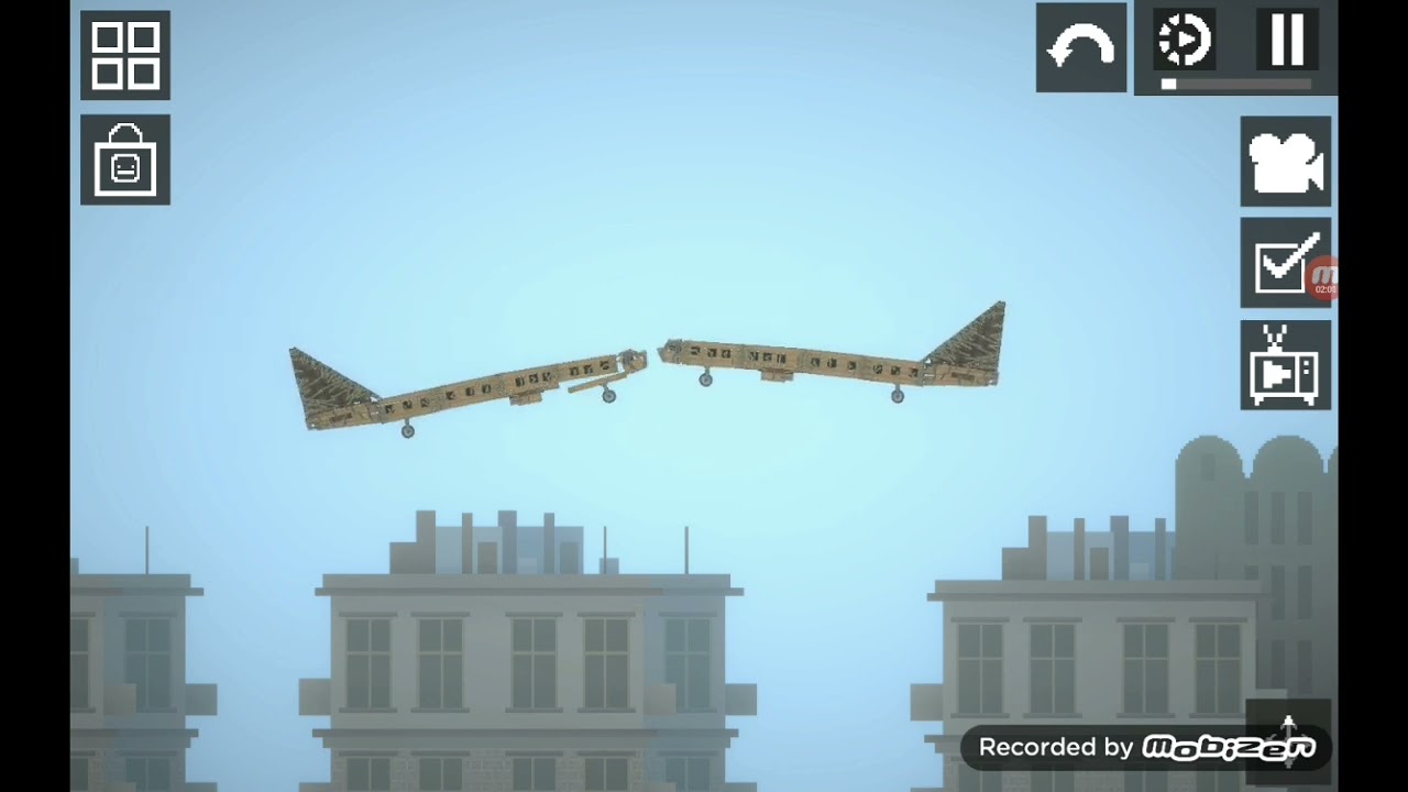 AIRPLANES CRASHING(SLOW MOTION)(MELON PLAYGROUND)