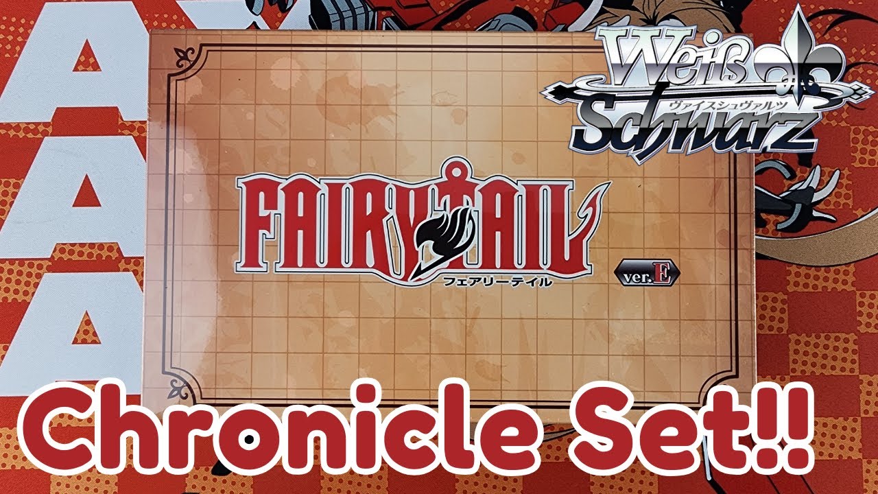Weiss Schwarz - Fairy Tail: Chronicle Set Opening!!! (MTZ)
