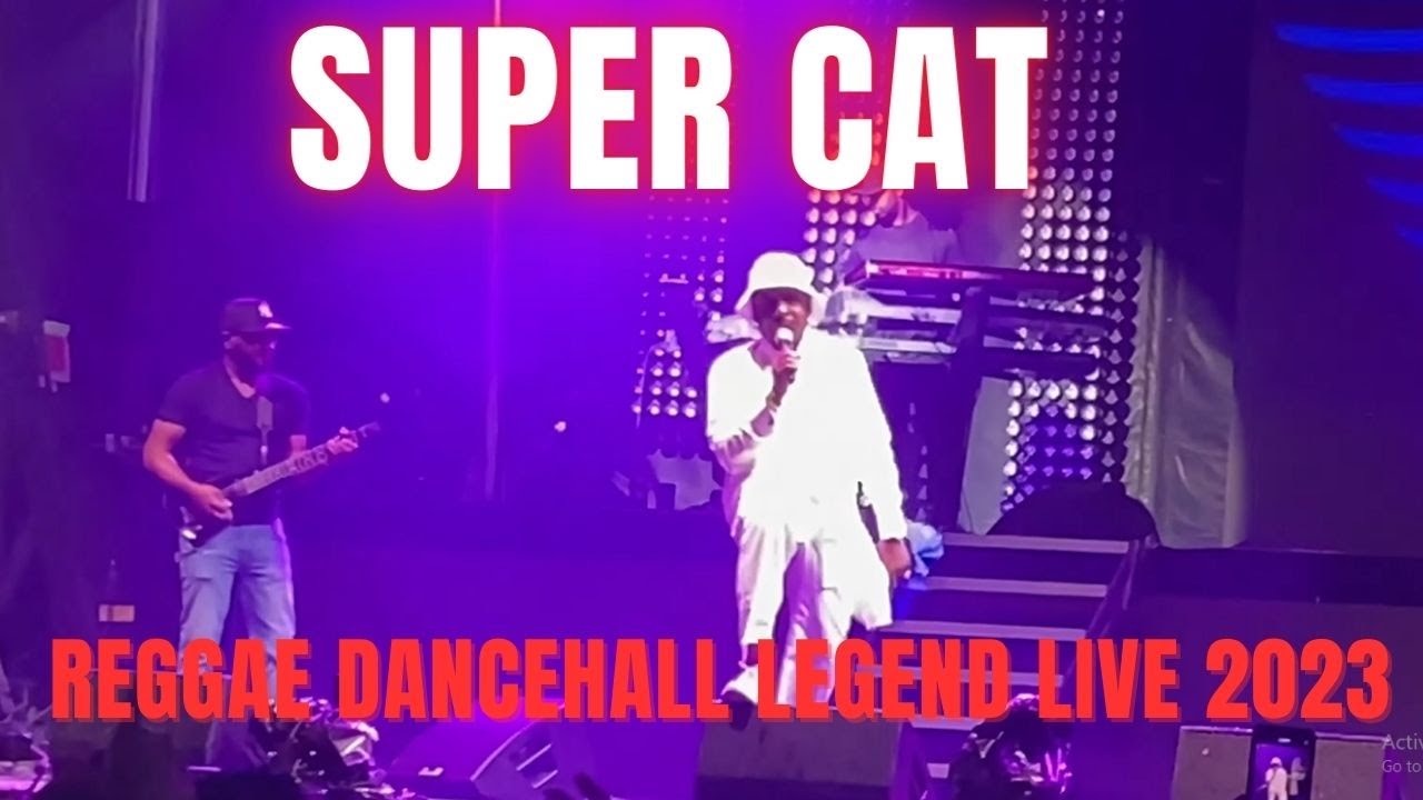 Super Cat, Dance Hall Legend, Live In Toronto! Performing All His Old Reggae Dancehall Hits! 2023 4K