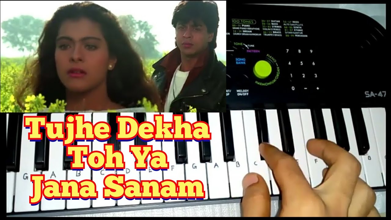 Tujhe Dekha Toh Ya Jana Sanam on Piano (Casio Sa 47) By Madan Mali