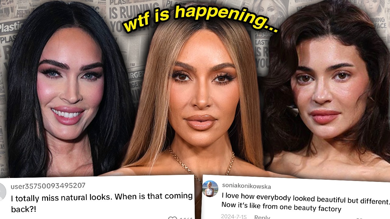 PLASTIC SURGERY IS RUINING YOUR FACE (scientifically proven)