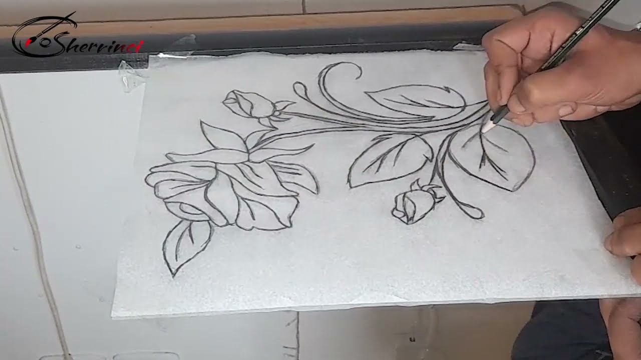 تعليم الرسم على الزجاج  - الرسم على المرايا🎨