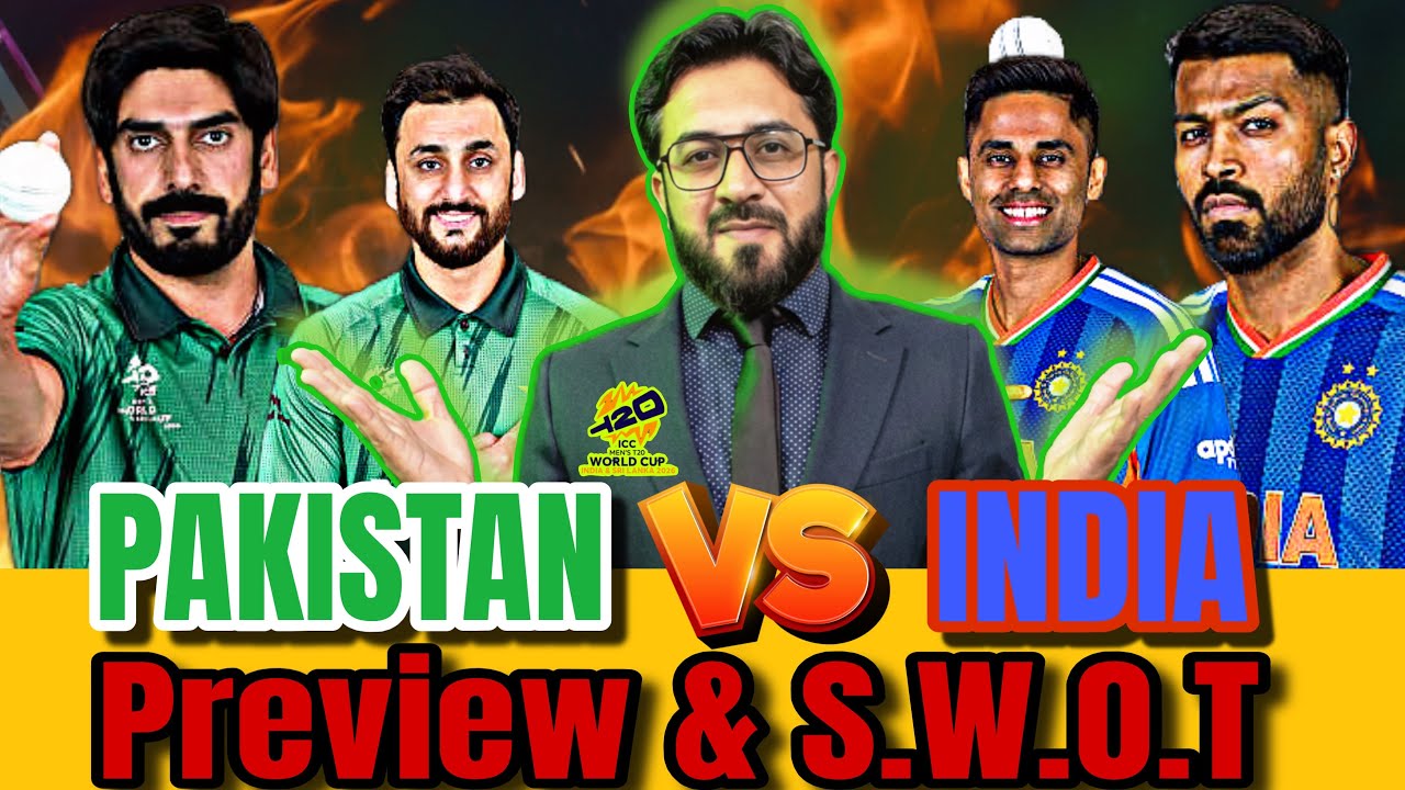 Pakistan vs India | Preview | T20 World Cup | Crictix | Usman Tariq