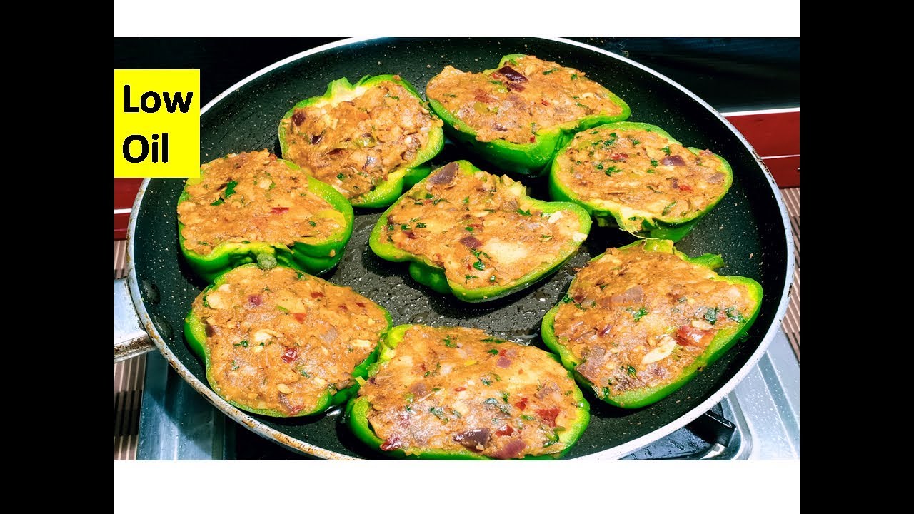 नये और आसान तरीके से बनाये भरवाँ शिमला मिर्च | Stuffed Capsicum Recipe in Hindi |Bharwa Shimla Sabji