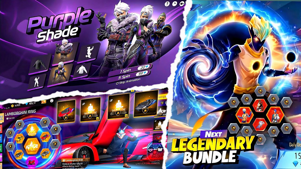 New Evo Bundle Event Free Fire 💥😮| Lamborghini Animation Return | free fire new event | ff new event