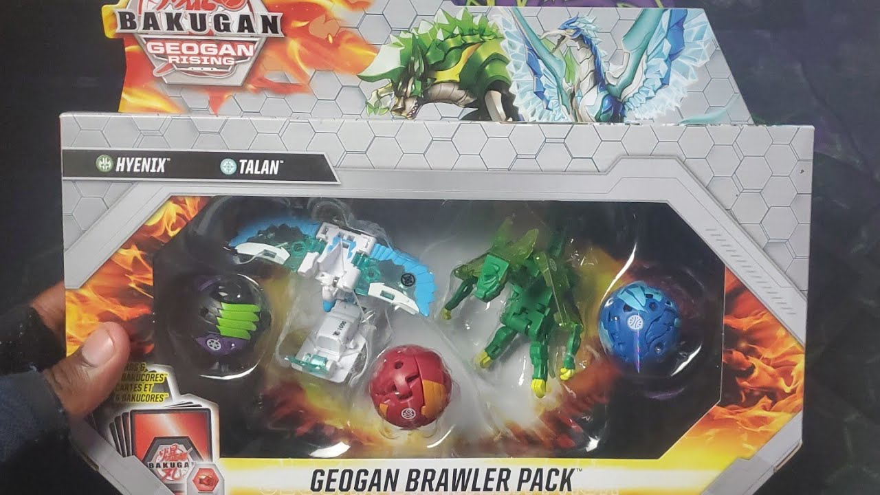 РАСПАКОВКА НОВОГО ПАКЕТА «BAKUGAN GEOGAN RISING VENTUS HYENIX HAOS TALAN BRAWLER»!