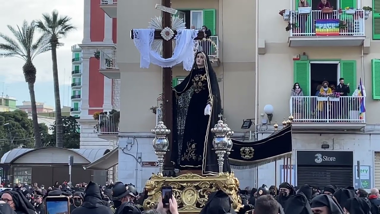 Molfetta, Processione della B.V. Addolorata, 8 aprile 2022