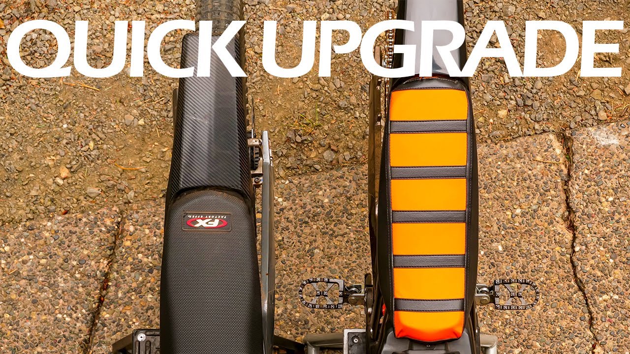 Sur-Ron Quick Upgrade: Seat Covers!