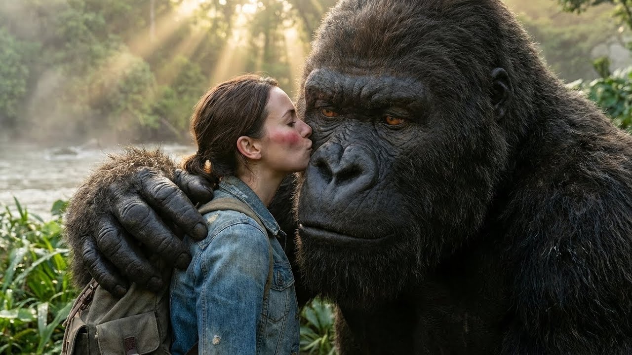 King Kong Falls in Love… Then a Giant Snake Attacks (Shocking Survival Story)