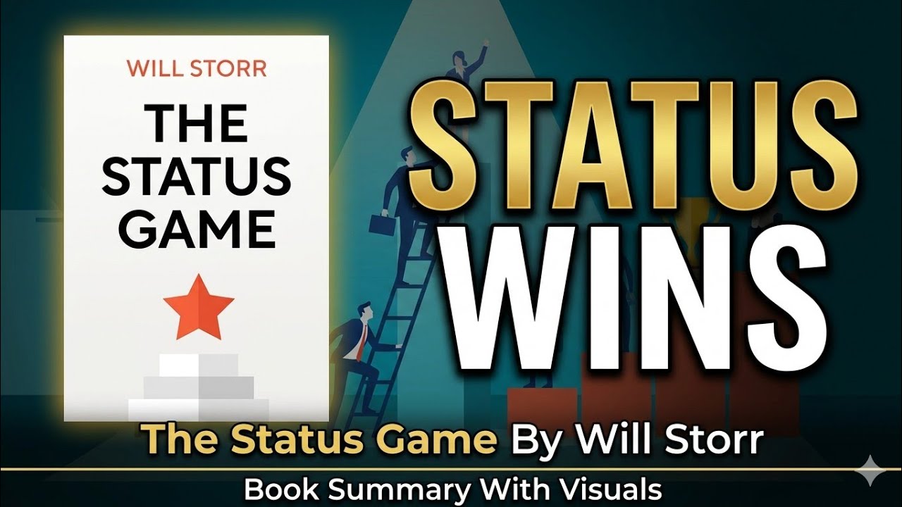 The Status Game by Will Storr | How Status Controls Your Life | Book Summary With Visuals #books 