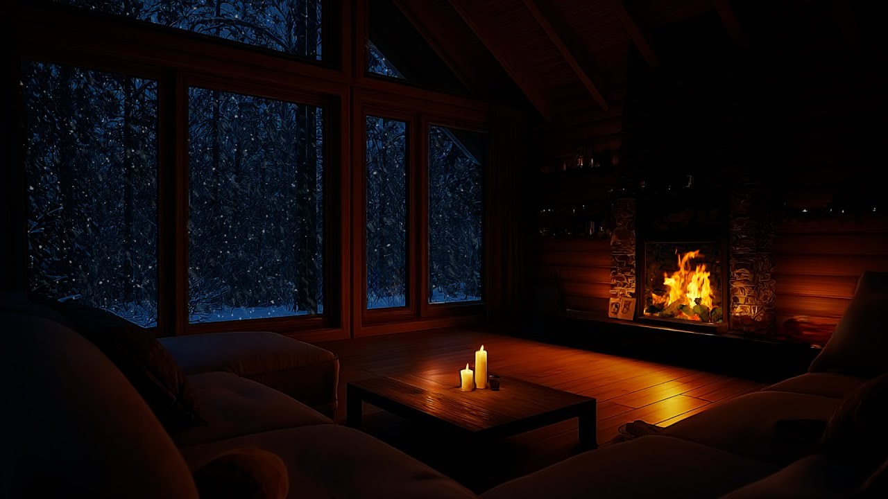 ❄️ Dreamy Piano on a Cold Winter Night | Peaceful Music for Relaxation & Deep Sleep 🎹