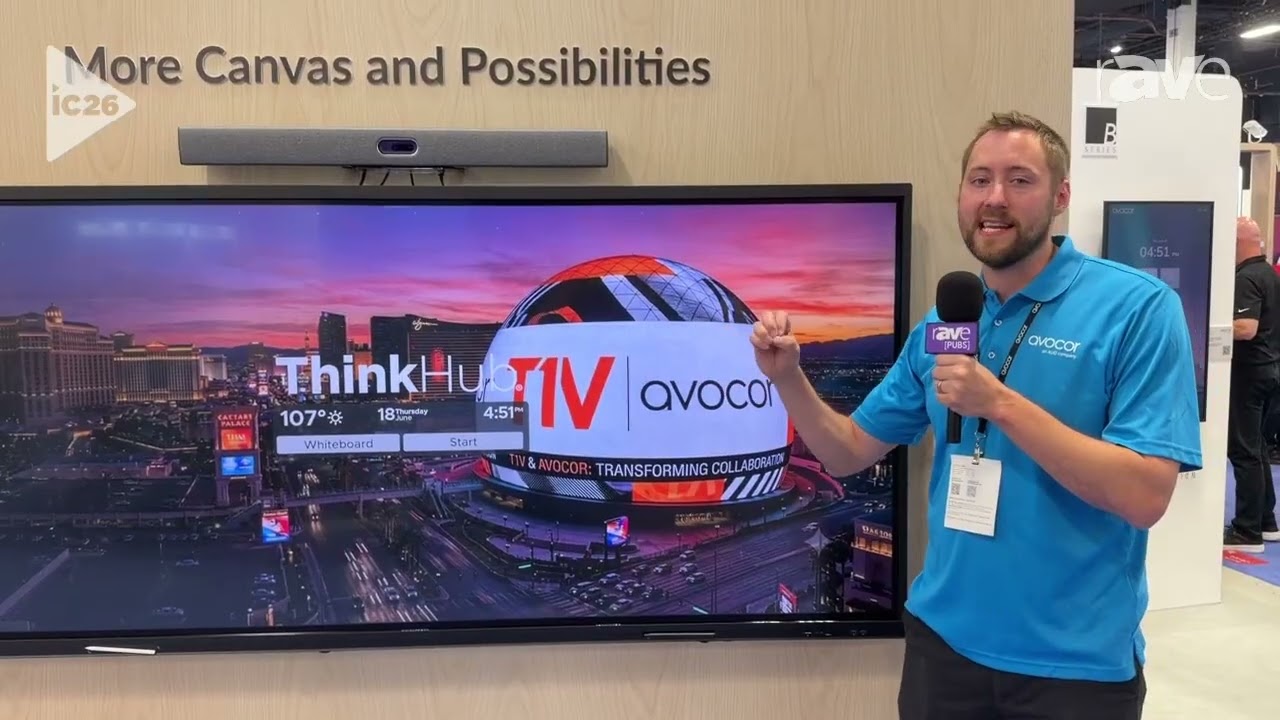 InfoComm 2026: Avocor представляет интерактивный сенсорный LED-дисплей серии E92