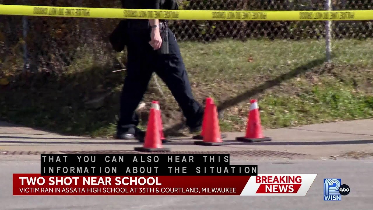 Milwaukee Police Chief Jeffrey Norman is holding news conference on shooting near school