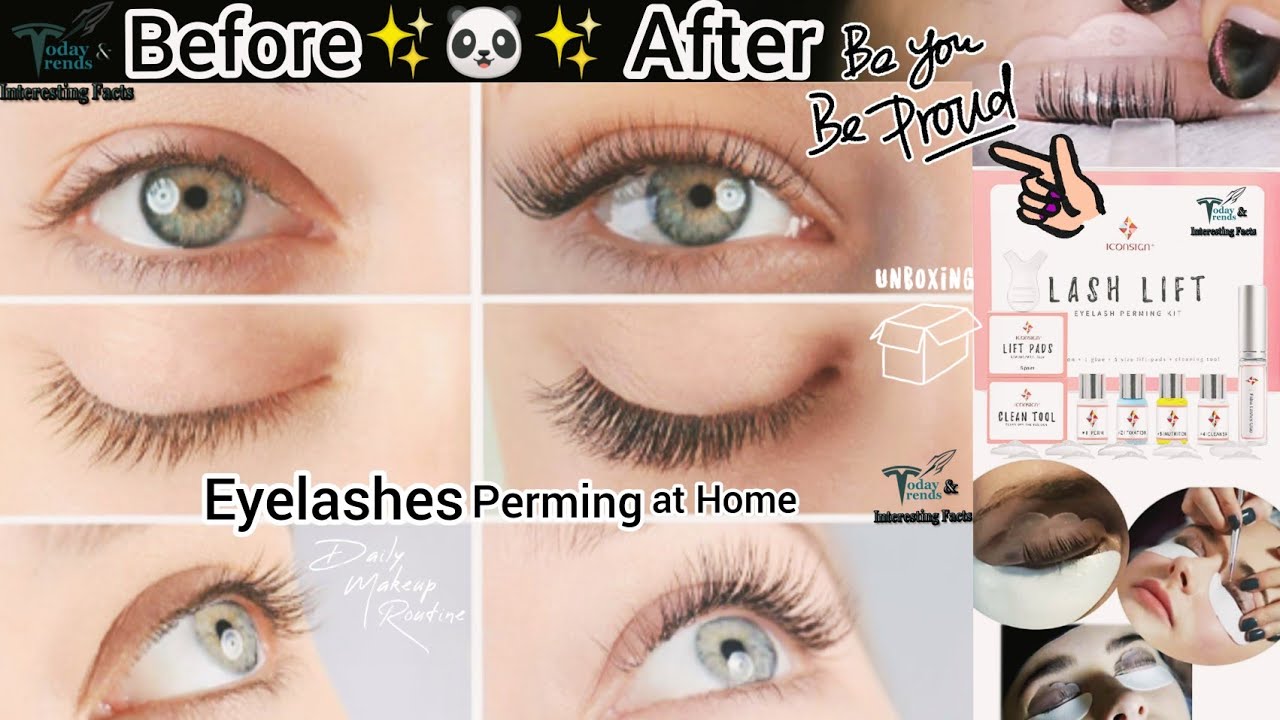ICONSIGN LASH LIFT Unboxing | Lash Lifting Kit | Permanent Eyelash perming at home | TodayTrends fyp