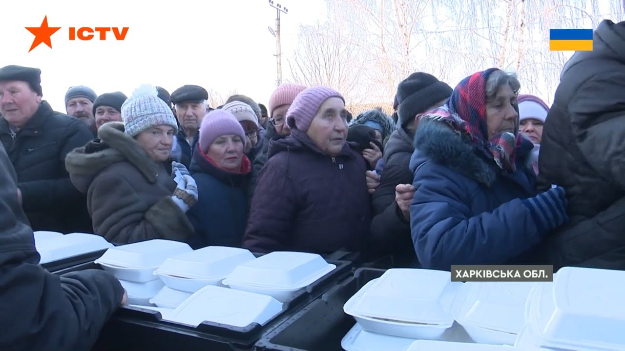 Безкоштовні гарячі обіди для мешканців громади: у Дергачах працює фудтрак «Їжа без кордонів»