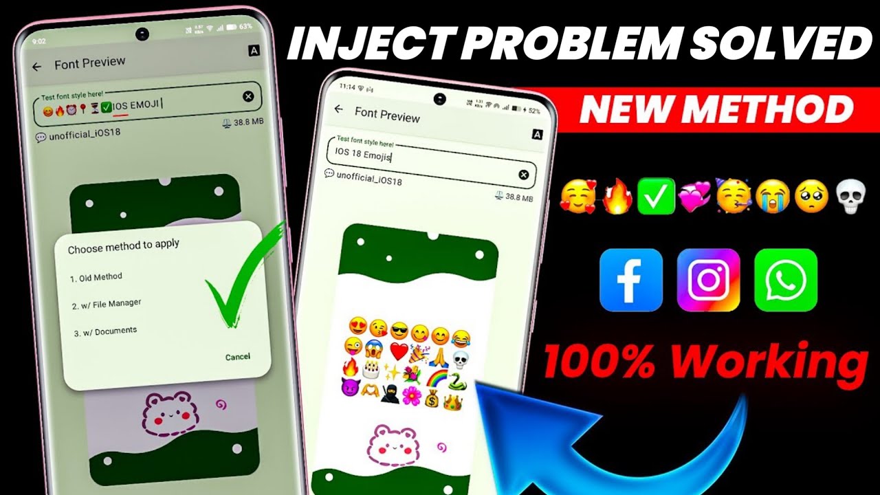 Новый метод создания эмодзи для zFont 3 iOS. Работает на 100% | zfont 3 не работает | Эмодзи для ...