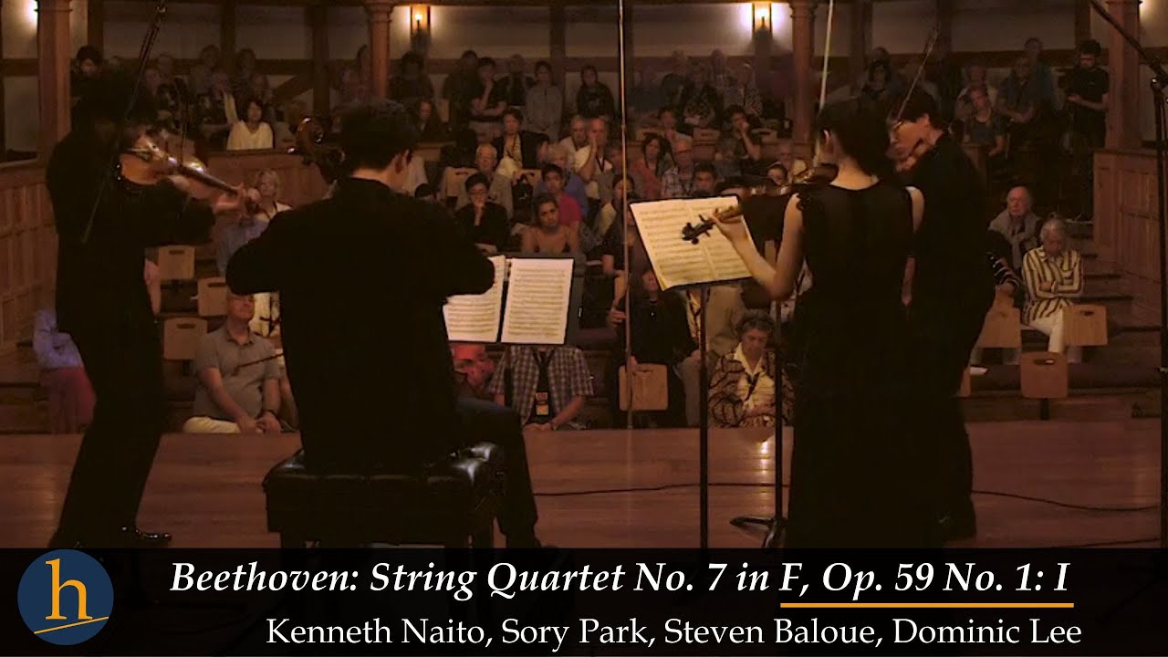 Beethoven: String Quartet No. 7 in F, Op. 59 No. 1: I - Allegro