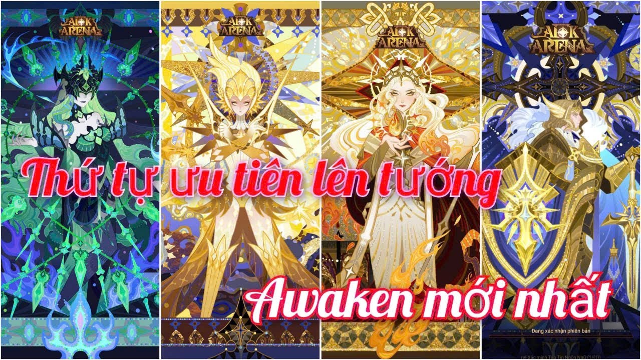 Afk Arena | Cập nhật thứ tự ưu tiên nâng tướng Awaken mới nhất | Thánh Địa Afk