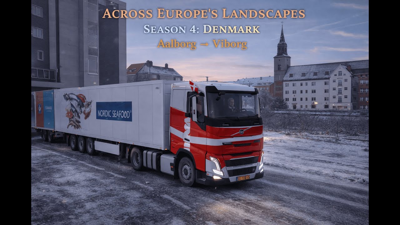 Across Europe’s Landscapes ~ Season 4: Denmark / Aalborg → Viborg [25/01/2026]