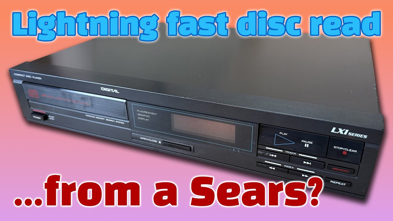 The Sears own brand CD player that's surprisingly brilliant