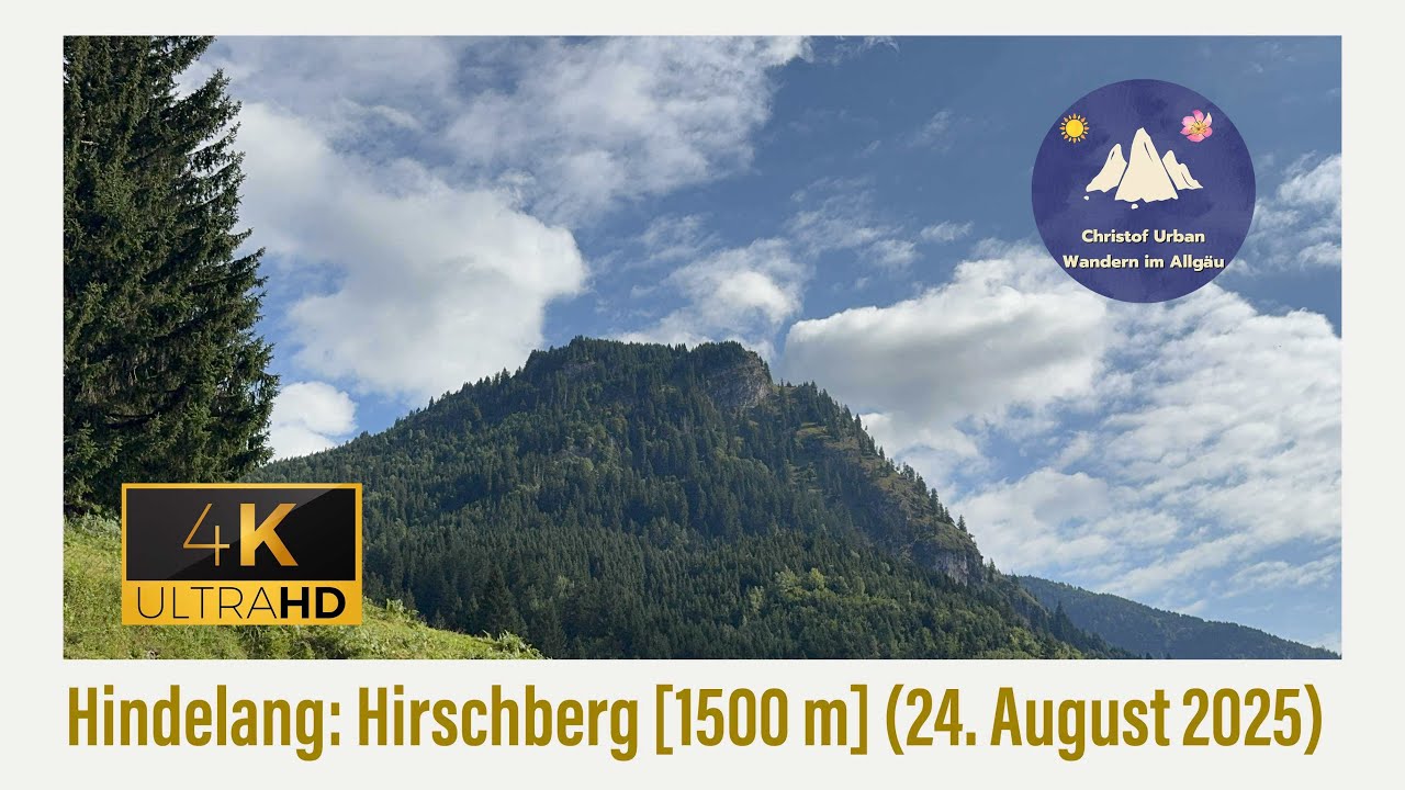 Hindelang: Hirschberg [1500 m] (24. August 2025)
