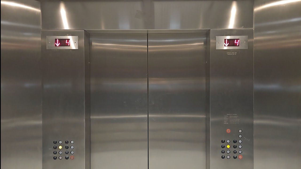 Modernized! Otis Hydraulic Elevators @ East Broadway - Mall of America - Bloomington, MN