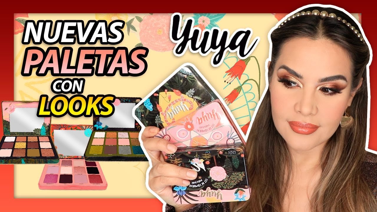 3 NUEVAS PALETAS YUYA CON 3 LOOKS