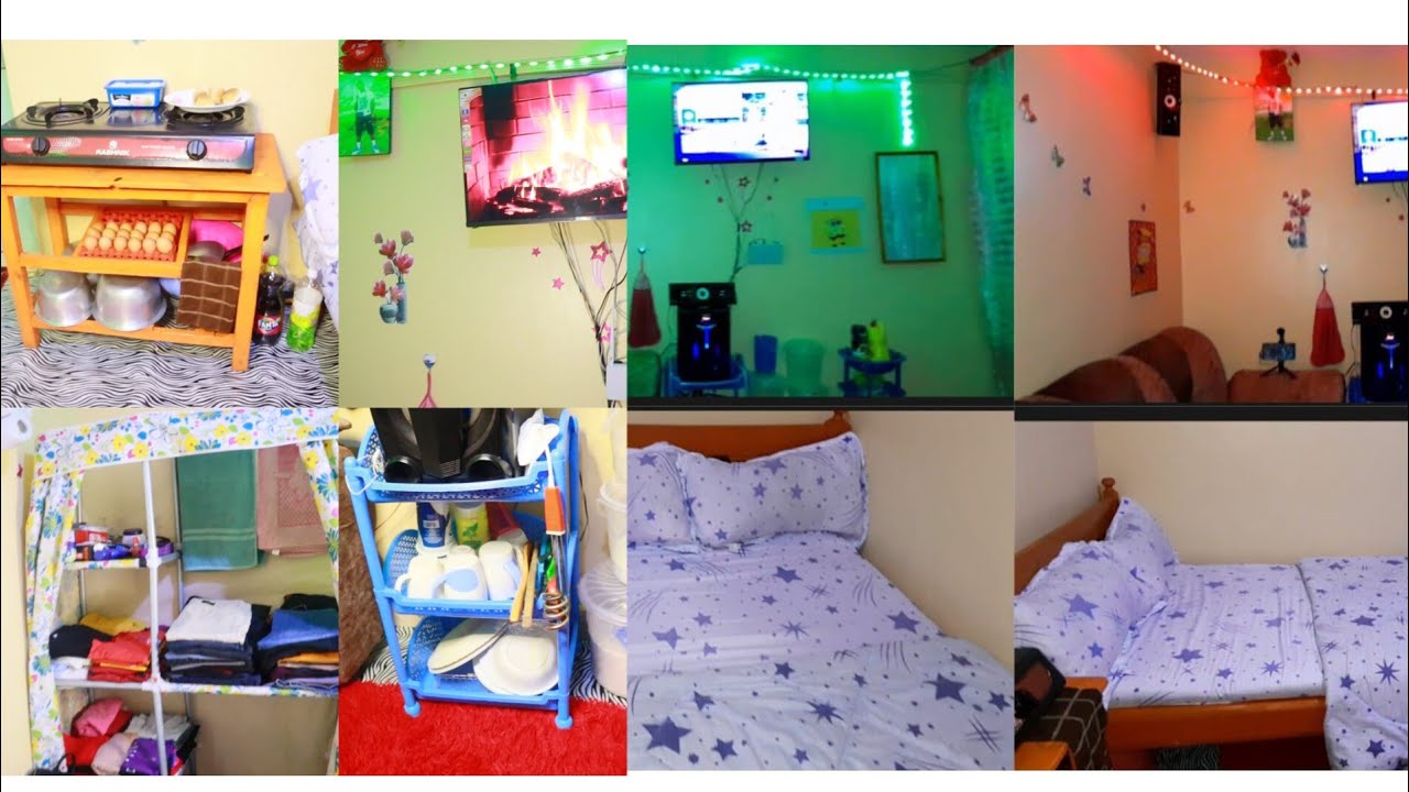 Boychild SINGLE ROOM HOUSE TOUR🏠 Weteithie Thika/comrades WELL ORGANIZEDRM2023#housetour#singleroom