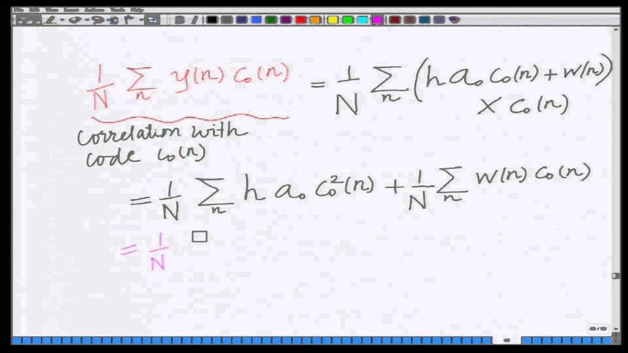 Lecture 30: BER of CDMA Systems