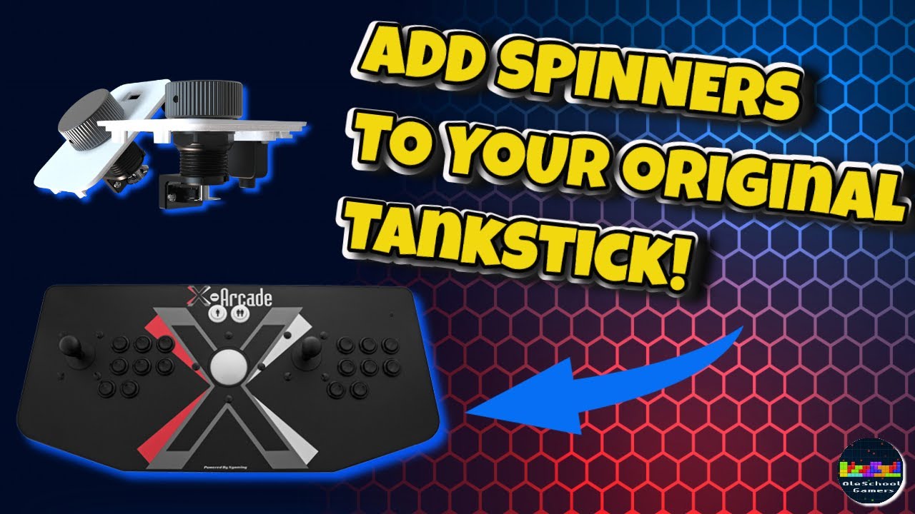 X-Arcade Tankstick + Spinners = The Ultimate Mod?