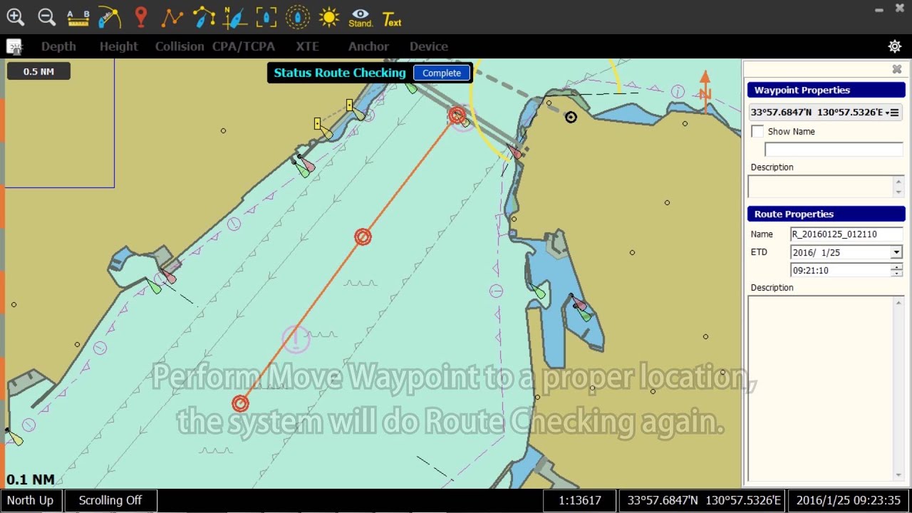 AMEC NaviPro ECS Software Tutorial - Route 4 of 8 (SG Ver.)
