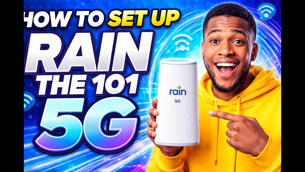 How to set up Rain the 101 5G