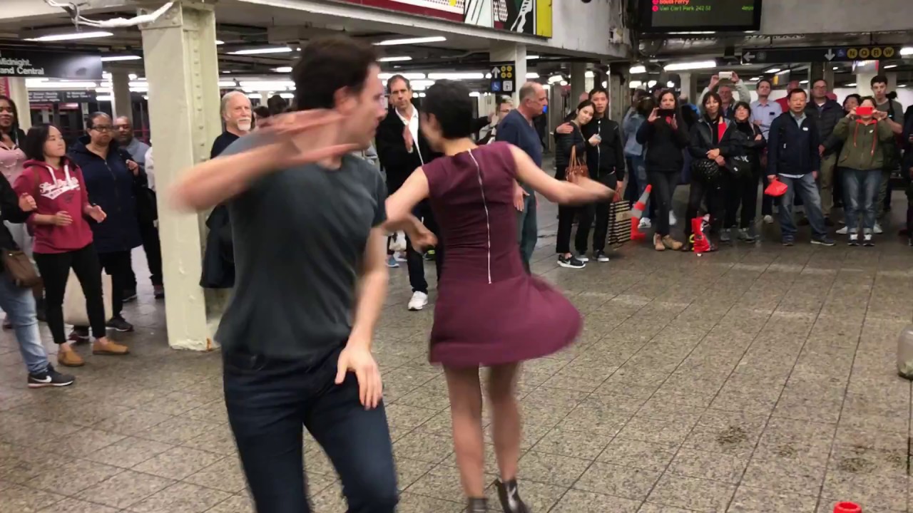 Dancing with The Meetles - Up Around The Bend - Times Square