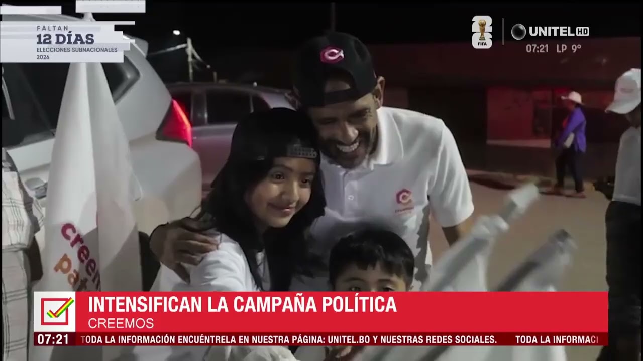 Camacho intensifica campaña en los Valles