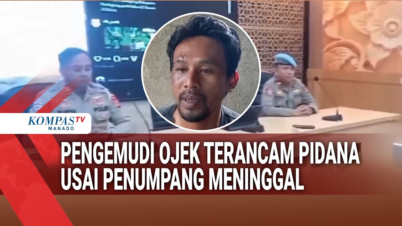 PENGEMUDI OJEK TERANCAM PIDANA USAI PENUMPANG MENINGGAL